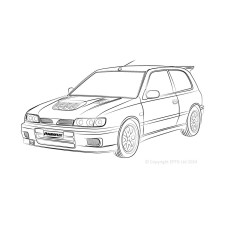 Boccole Powerflex Nissan Pulsar/Sunny GTi-R (1990-1994) - BUN-PF-00701 - BUN-PF-00701