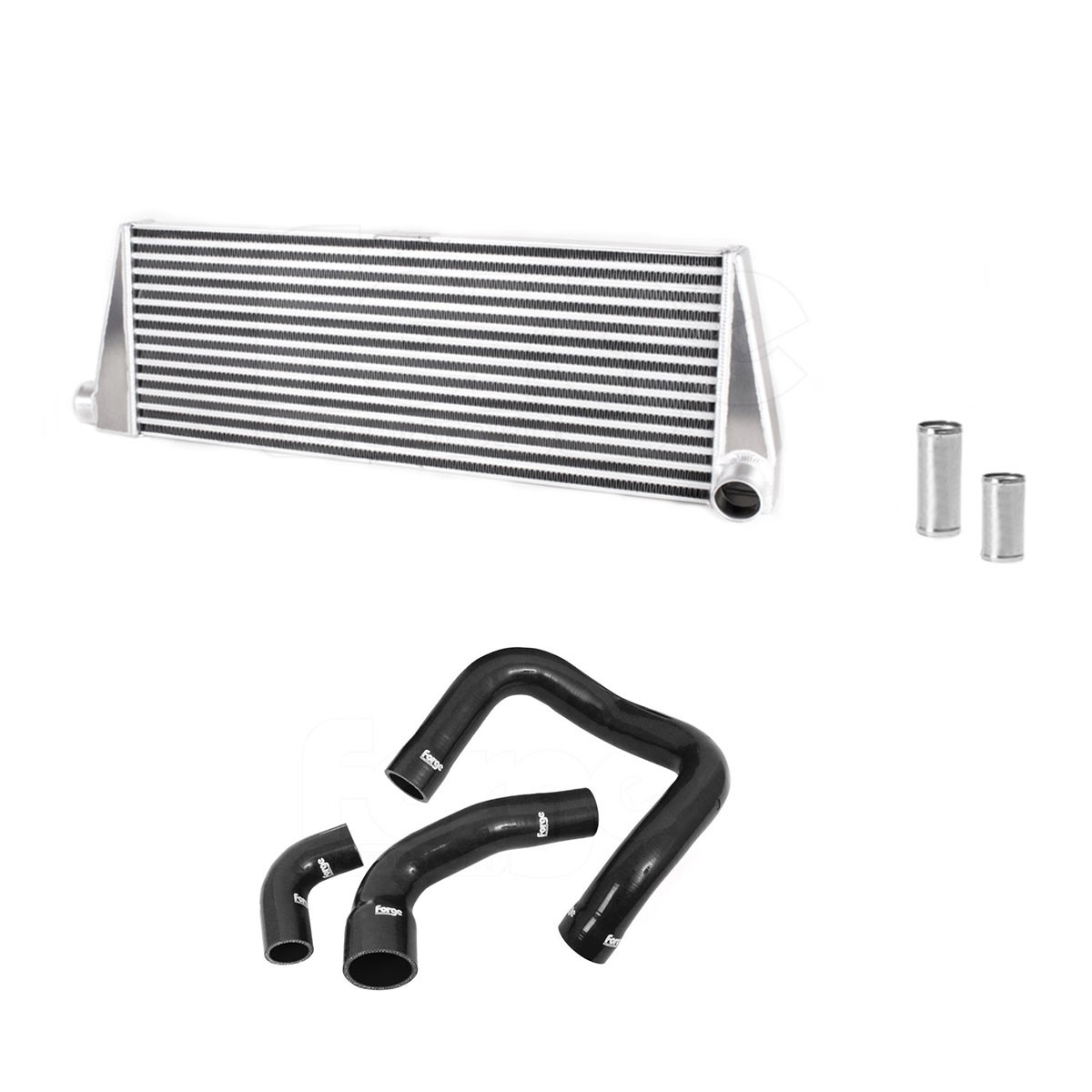 Intercooler Forge Fiat 500 Abarth Voormontage Zwart - FO-FMINTF500-N - FMINTF500-BLA-MAN - 3661768492208