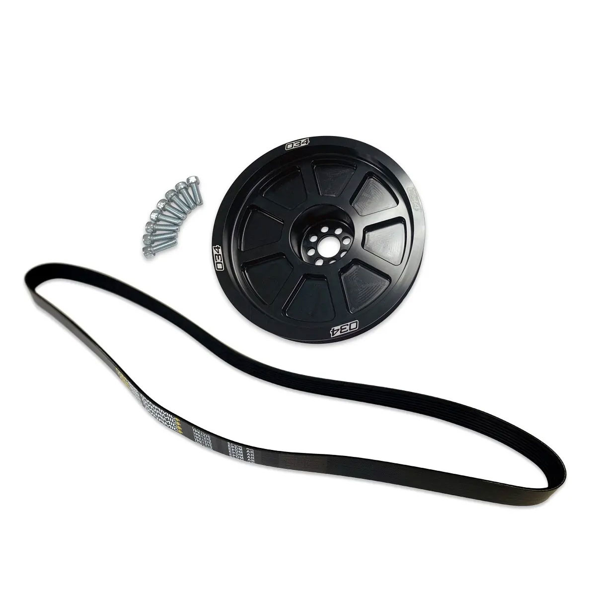034 Motorsport 190mm crank pulley for B8 3.0T - 034-145-Z042 - 034-145-Z042 - 3666618485379