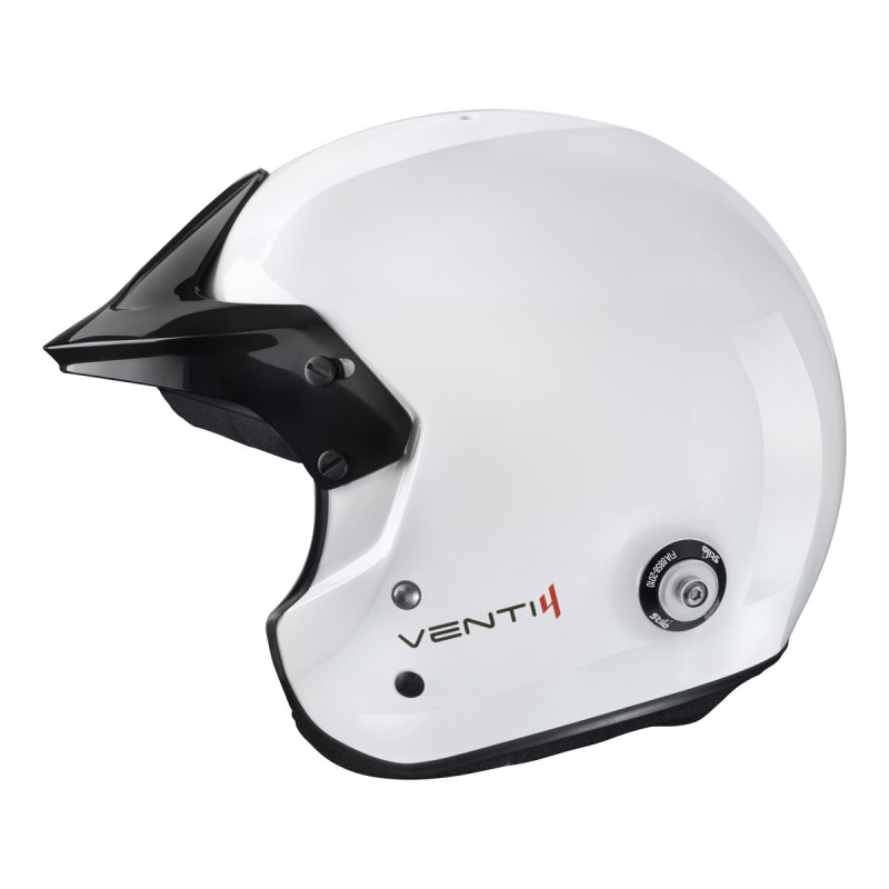 Stilo Venti4 Trophy Jet Composite helmet - Snell SA2025 FIA 8859-2024 White/Black interior - STI-AA0114AG2XC.54 - AA0114AG2X540101