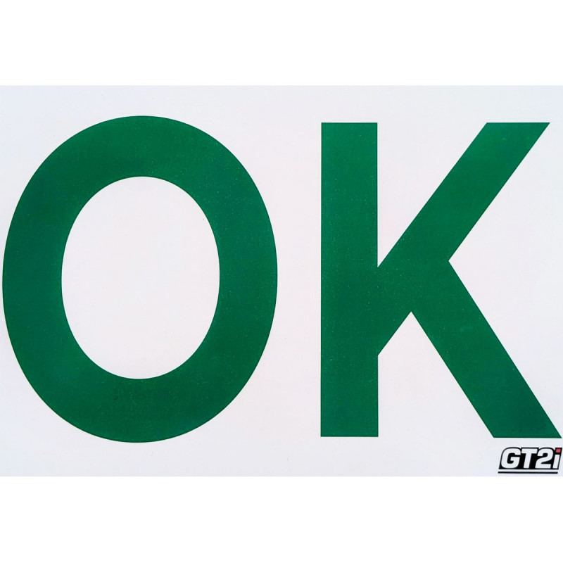 Panneau GT2i Croix / OK - GT-OK-001 - 3666618734149