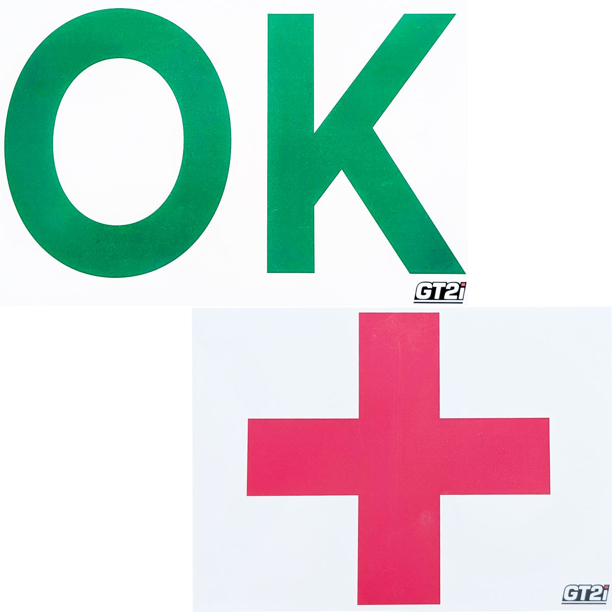 GT2i Cross / OK sign - GT-OK-001 - 3666618734149