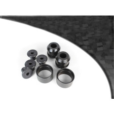 Silent bloc Powerflex Zwart Voorste onderste arm (2 stuks) - PF-F2102-2N - PFF2-102BLK - 5055676554727