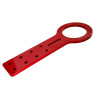Alu Flat Tow Hook Diameter 55mm Thickness 5mm