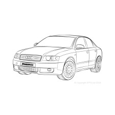 Powerflex Silentblocks Audi A4 inc. Voor 2WD (2001-2005) - BUN-PF-00054 - BUN-PF-00054