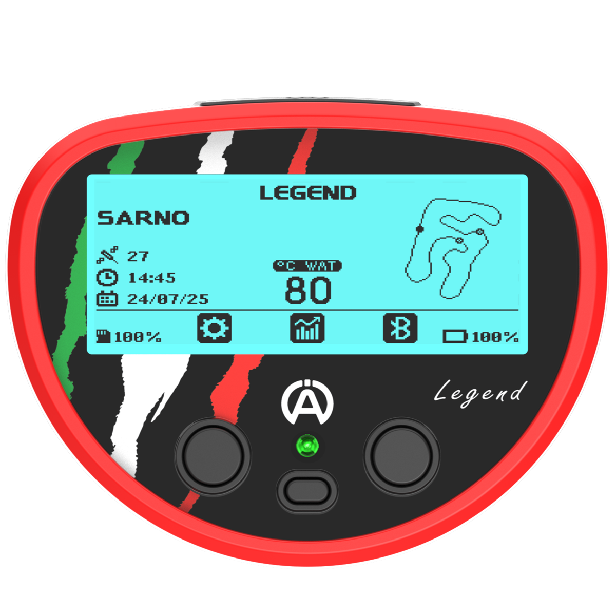 ALFANO LEGEND + RPM-kabel + USB-oplaadkabel + beschermhoes - ALF-A1070 - A1070