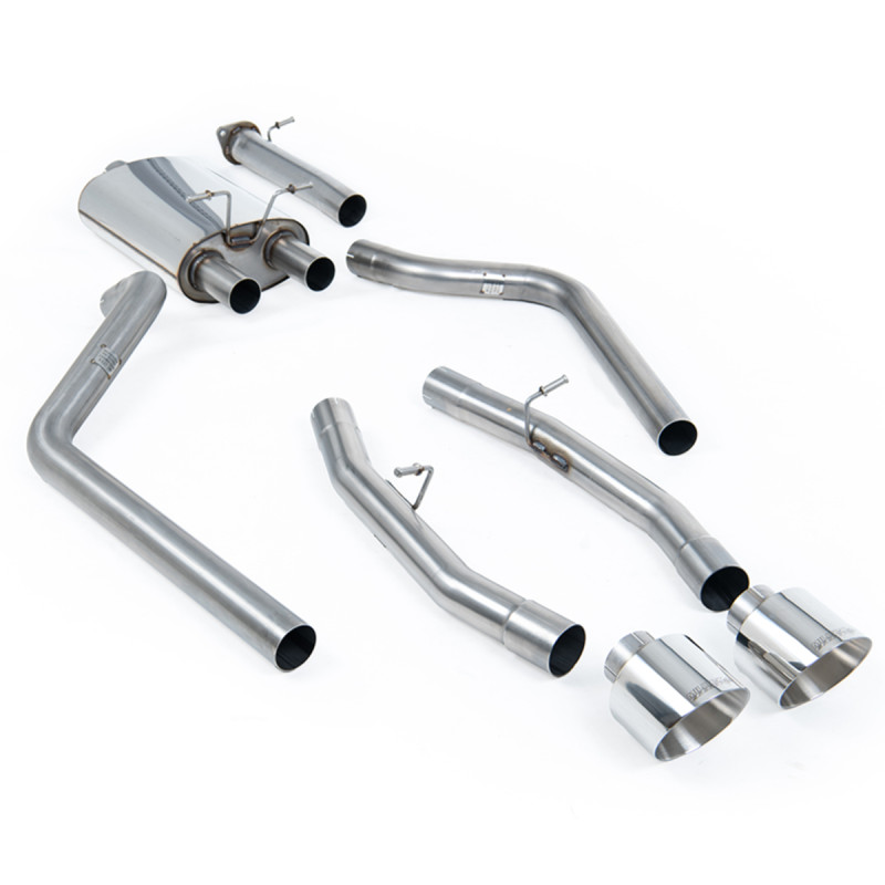 Catback Milltek SSXDOD106 Uitgang GT139 Gepolijst - Dodge RAM 1500 (2019-2024) - MLK-SSXDOD106 - SSXDOD106