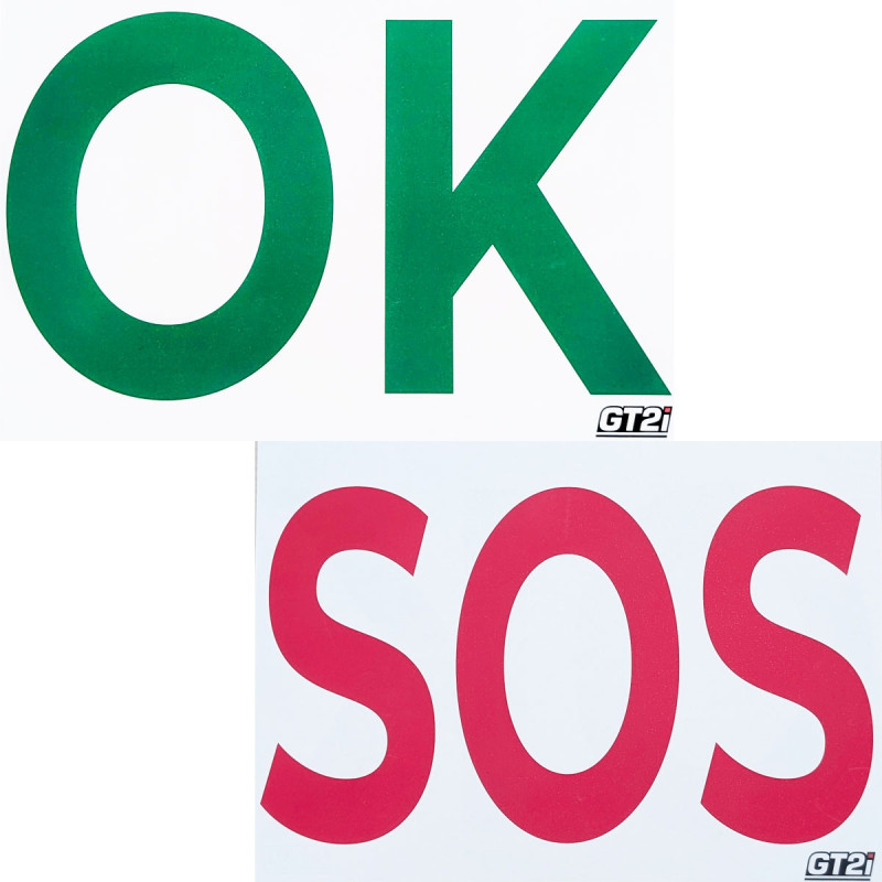 GT2i SOS/OK paneel 297x420mm - GT-OK-003 - 3666618735634