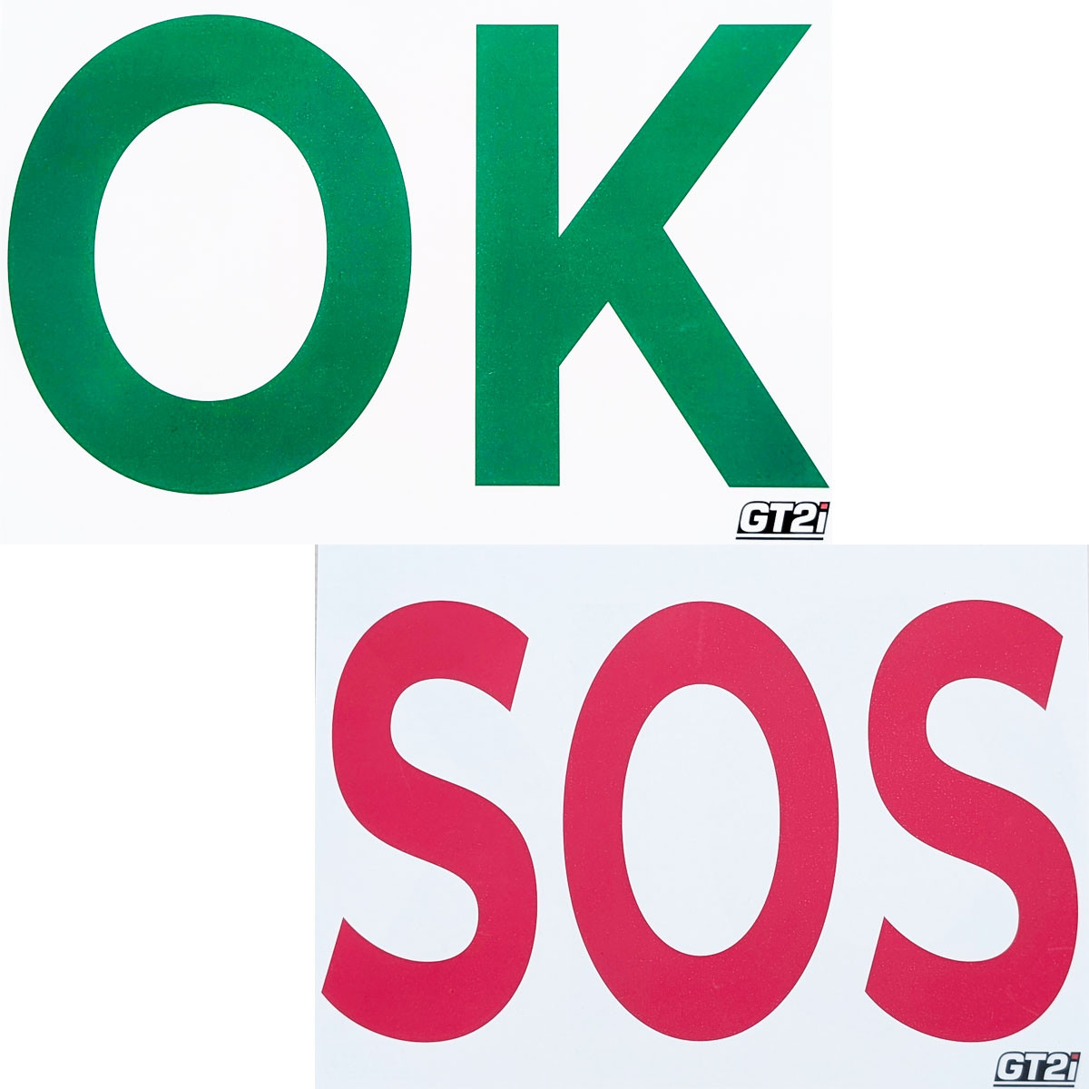 Panneau GT2i SOS/OK 297x420mm - GT-OK-003 - 3666618735634