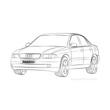 Powerflex Silentblocks Audi A4 Quattro (1995-2001) - BUN-PF-00057 - BUN-PF-00057
