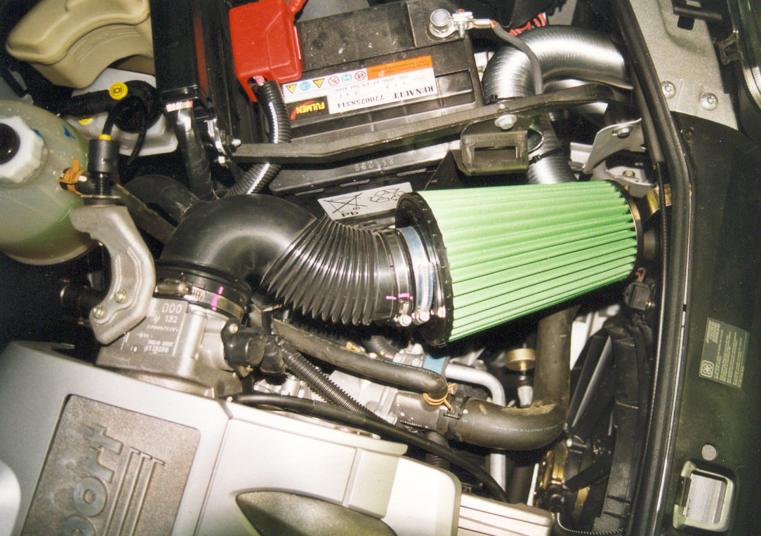 Kit de admisie directă GREEN FILTER pentru Renault Clio 2 RS - GR-P375 - P375 - 3661768332313
