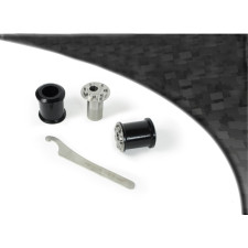 Powerflex Black front wishbone front bush camber adjustable (2 parts) - PF-F26101G-2N - PFF26-101GBLK - 5055676553904
