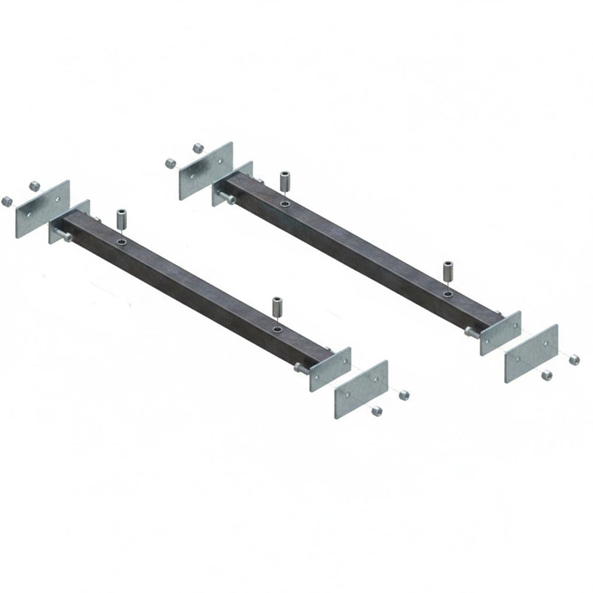 Aanlasbare stoelonderbouwset AST type FIA annexe J - voor 1 stoel - ASTS-ACC1008 - ACC1008 - 3666618508900