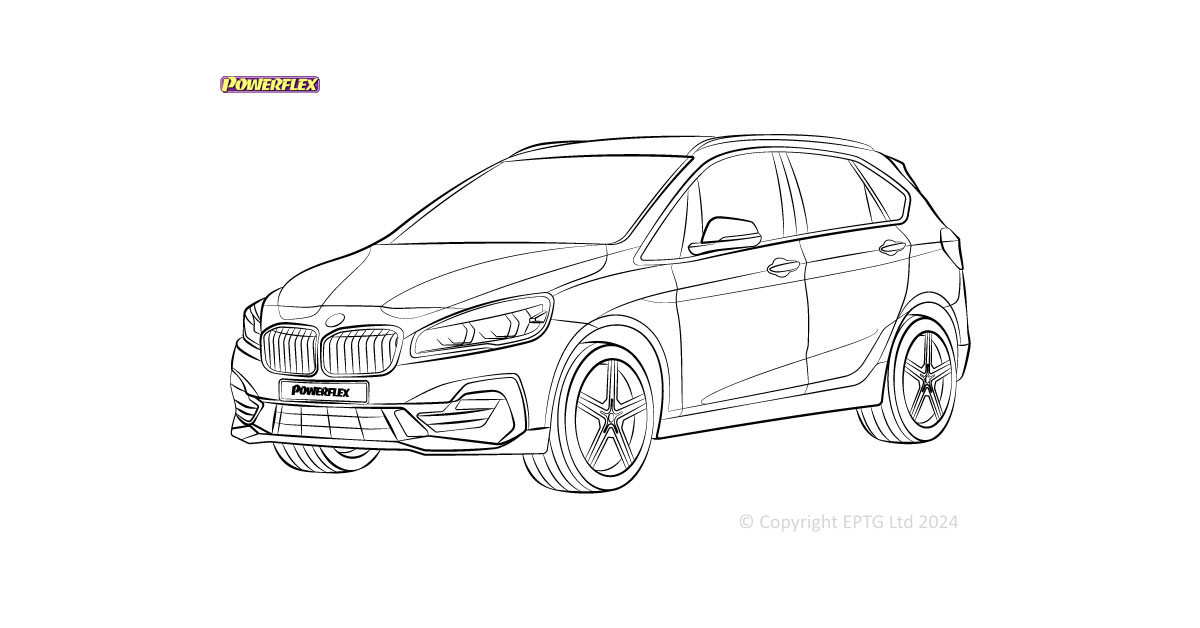Powerflex bushes BMW Série 2 F45, F46 Active Tourer (2014 - 2021)