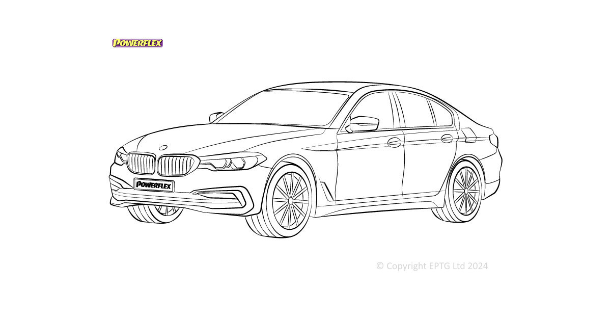 Powerflex bushes BMW Série 5 G30, G31 XDrive (2016-)