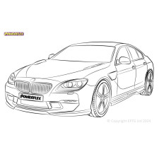 Silentblocs Powerflex BMW 6 Serie F06 Sedan / F12 Cabrio / F13 Coupé xDrive (2011-2018) - BUN-PF-00196 - BUN-PF-00196