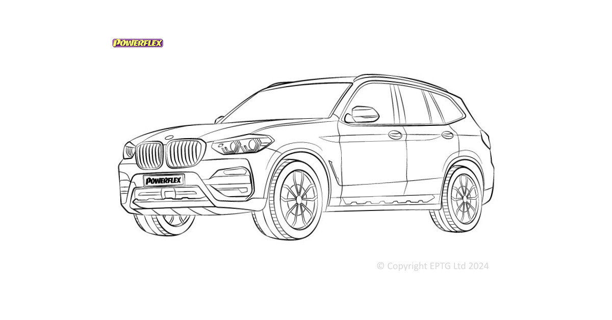 Powerflex bushes BMW X3 G01 (2017-)
