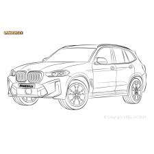 Silentblocuri Powerflex pentru BMW X3 M F97 (2019-) - BUN-PF-00213 - BUN-PF-00213