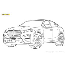 Boccole Powerflex BMW X6 M F96 (2020-) - BUN-PF-00228 - BUN-PF-00228