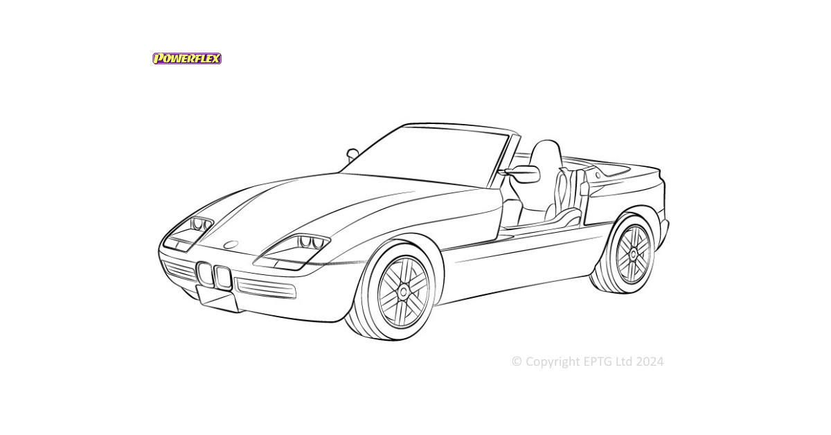 Boccole Powerflex BMW Z1 (1988 - 1991)