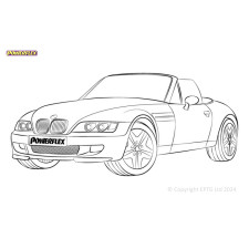 Powerflex bushes BMW Z3 inc M (1994 - 2002) - BUN-PF-00231 - BUN-PF-00231