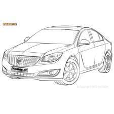 Powerflex bushes Buick Regal MK5 (2011 - 2017) - BUN-PF-00239 - BUN-PF-00239