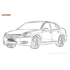 Boccole Powerflex Cadillac BLS (2005 - 2010)