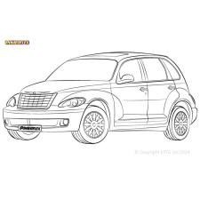 Boccole Powerflex Chrysler PT Cruiser (2000 - 2010) - BUN-PF-00258 - BUN-PF-00258