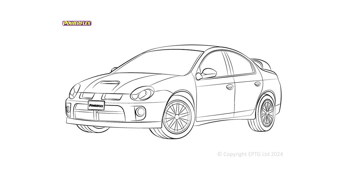 Powerflex bushes Chrysler SRT4 (2003 - 2005)