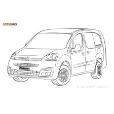 Boccole Powerflex Citroen Berlingo II (2008-2018) - BUN-PF-00263 - BUN-PF-00263