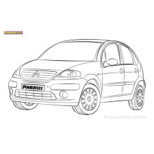 Silentblocs Powerflex Citroen C3 (2002-2010)