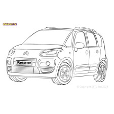 Boccole Powerflex Citroen C3 Picasso (2008 - 2017) - BUN-PF-00272 - BUN-PF-00272