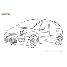 Powerflex bushes Citroen C4 Picasso / Grand C4 Picasso (2006-2013) - BUN-PF-00276 - BUN-PF-00276