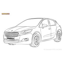 Powerflex bushes Citroen DS4 (2010-) - BUN-PF-00283 - BUN-PF-00283