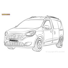 Powerflex bushes Dacia Dokker (2012-) - BUN-PF-00296 - BUN-PF-00296