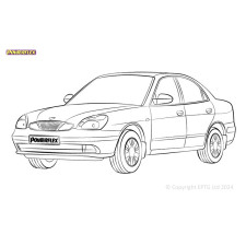 Boccole Powerflex Daewoo Nubira (1997-2002) - BUN-PF-00303 - BUN-PF-00303