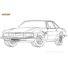 Powerflex bushes De Tomaso Longchamp (1972 -1989) - BUN-PF-00307 - BUN-PF-00307