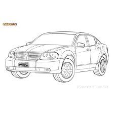 Silentblocs Powerflex Dodge Avenger (2007 - 2011) - BUN-PF-00309 - BUN-PF-00309