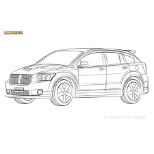 Boccole Powerflex Dodge Caliber (2007 - 2011) - BUN-PF-00310 - BUN-PF-00310