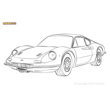 Silentblocs Powerflex Ferrari Dino 206/246GT (1967 - 1974)