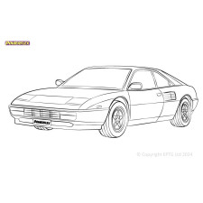 Powerflex bushes Ferrari Mondial T (1988 - 1993) - BUN-PF-00329 - BUN-PF-00329