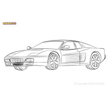 Boccole Powerflex Ferrari Testarossa, 512TR et 512M (1986 - 1994) - BUN-PF-00330 - BUN-PF-00330