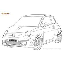 Powerflex bushes Fiat Abarth 500/595/695 (2007-) - BUN-PF-00337 - BUN-PF-00337