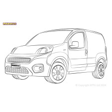 Boccole Powerflex Fiat Fiorino (2007-) - BUN-PF-00345 - BUN-PF-00345