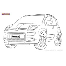 Powerflex bushes Fiat Gen 3 312/319 (2012 - 2016) - BUN-PF-00348 - BUN-PF-00348