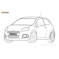 Powerflex bushes Fiat/Abarth Grande Punto (2005 - 2009) - BUN-PF-00363 - BUN-PF-00363