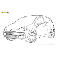 Powerflex bushes Fiat/Abarth Punto Evo (2009 - 2015) - BUN-PF-00364 - BUN-PF-00364