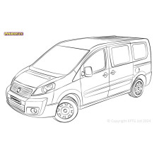Powerflex bushes Fiat Scudo MK1, MK2 (1995 - 2007) - BUN-PF-00358 - BUN-PF-00358