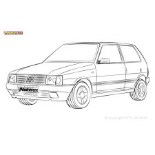 Powerflex bushes Fiat Uno inc Turbo (1983-1995) - BUN-PF-00362 - BUN-PF-00362