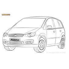 Powerflex Silentblocks Ford C-Max MK1 (2003-2010) - BUN-PF-00368 - BUN-PF-00368